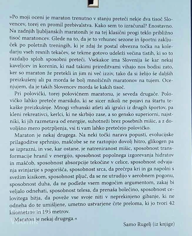DELAJ, TECI, ŽIVI, Samo Rugelj