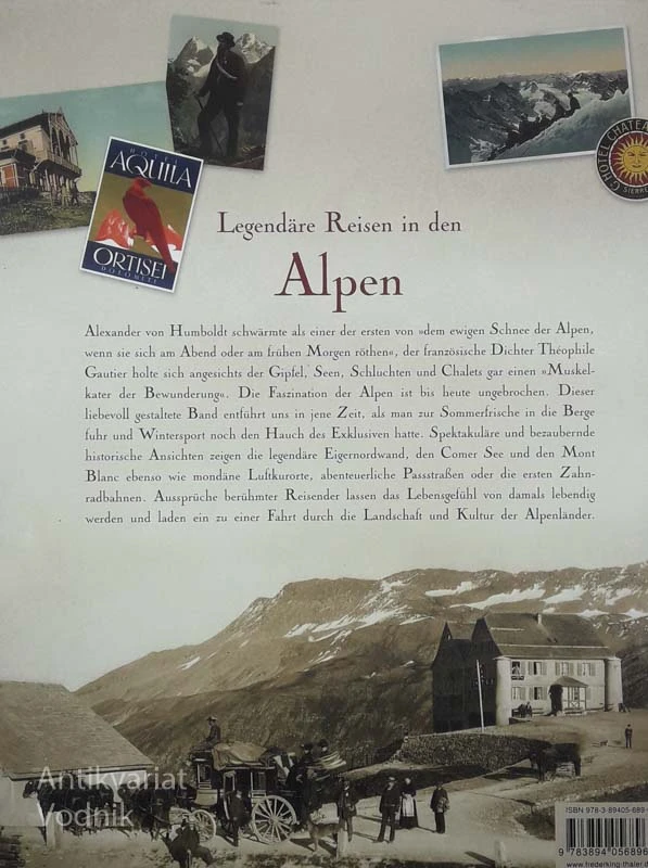 LEGENDARE REISEN IN DEN ALPEN, več avtorjev
