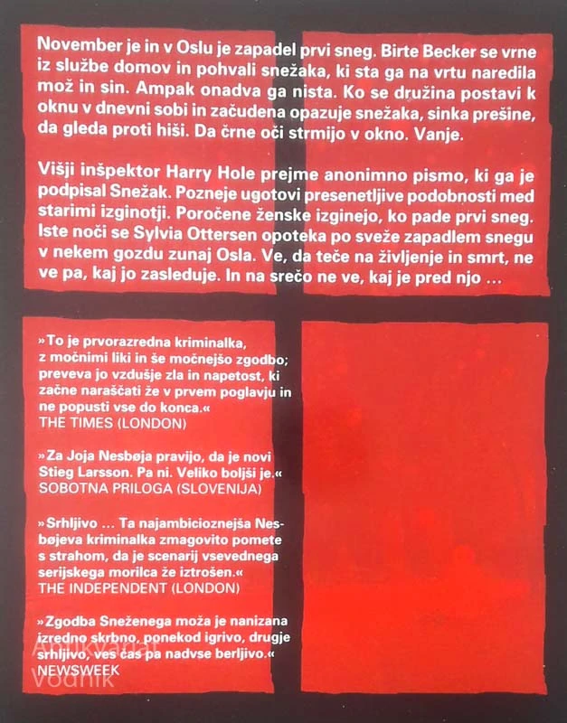 SNEŽAK, Jo Nesbø