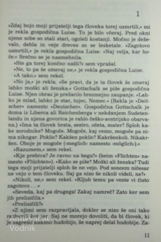 IZ TE SNOVI SE TKEJO SANJE, I. in II. del, J. M. Simmel