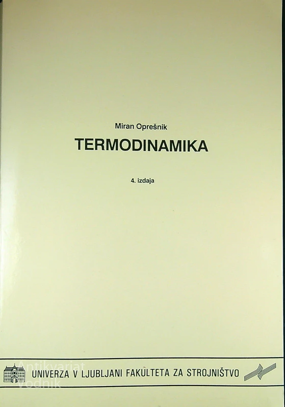 TERMODINAMIKA, Miran Oprešnik