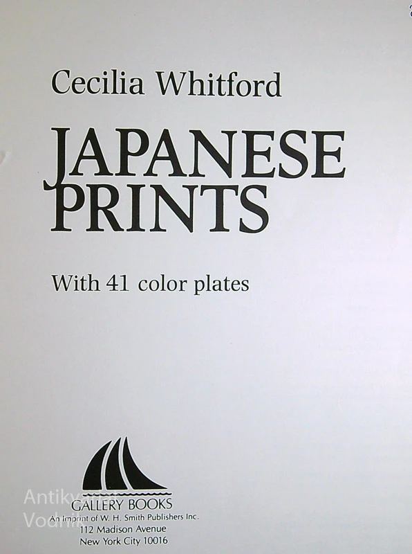 JAPANESE PRINTS, Cecilia Whitford