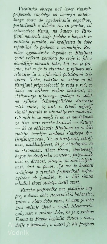 PRIPOVEDKE O RIMSKIH BOGOVIH IN JUNAKIH, Gustav Schalk