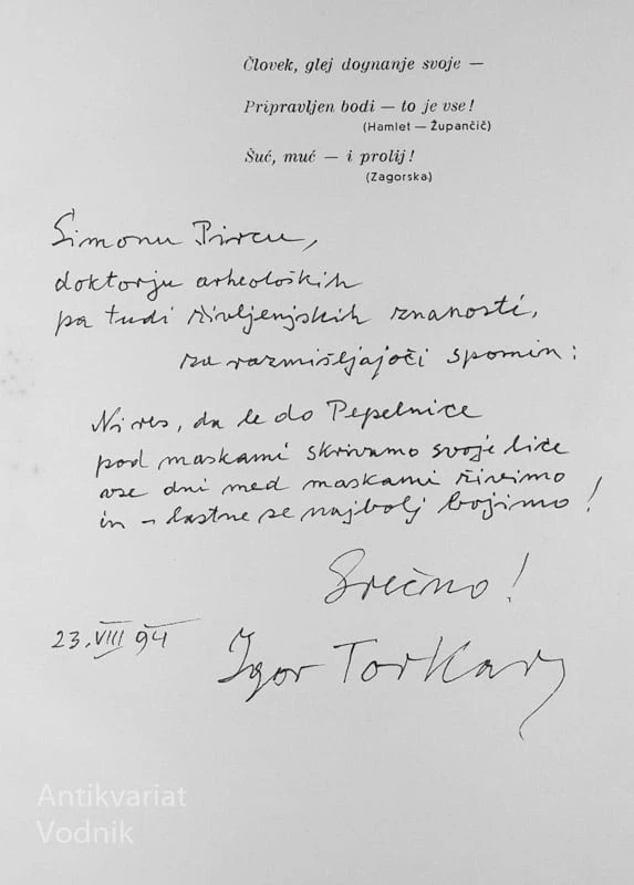 Igor Torkar, BLAZNI KRONOS 1940, ilustracije Nikolaj Pirnat