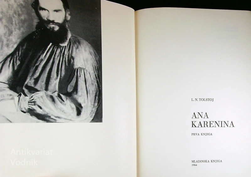 ANA KARENINA, L. N. Tolstoj (1. in 2. knjiga)