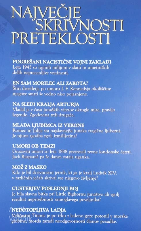NAJVEČJE SKRIVNOSTI PRETEKLOSTI, Lorena Dobrila