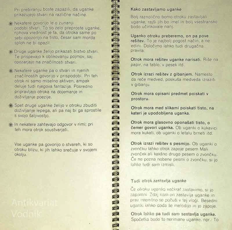 UGANKE, Mira Voglar in Lidija Osterc