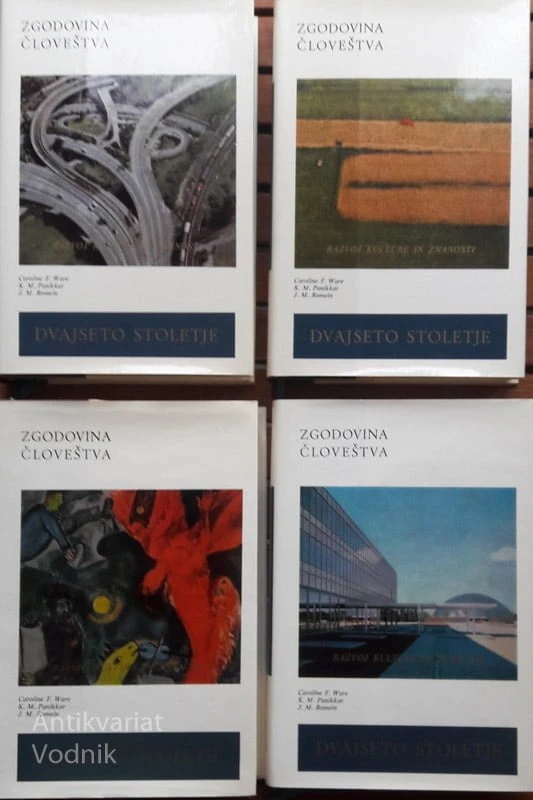 ZGODOVINA ČLOVEŠTVA – Razvoj kulture in znanosti (zbirka v 16 knjigah)