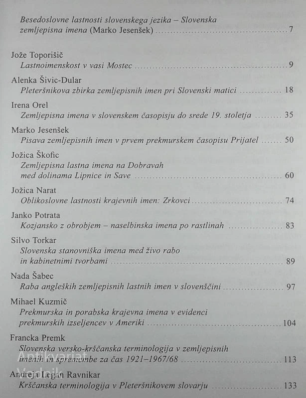 BESEDOSLOVNE LASTNOSTI SLOVENSKEGA JEZIKA