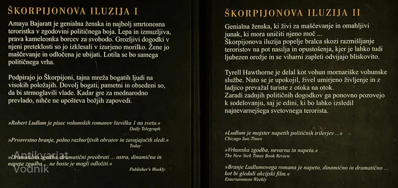 ŠKORPIJONOVA ILUZIJA I in II, Robert Ludlum