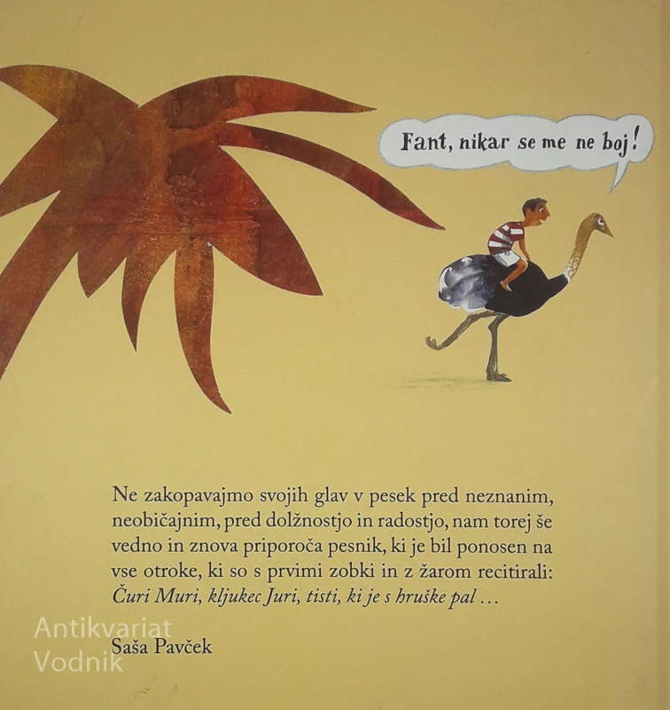 JURI MURI V AFRIKI, Tone Pavček