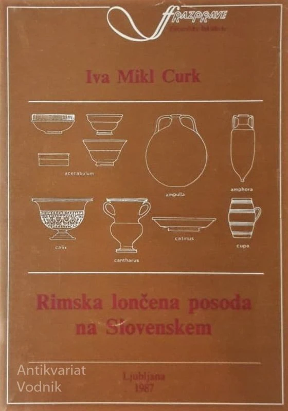 RIMSKA LONČENA POSODA NA SLOVENSKEM, Iva Mikl Curk
