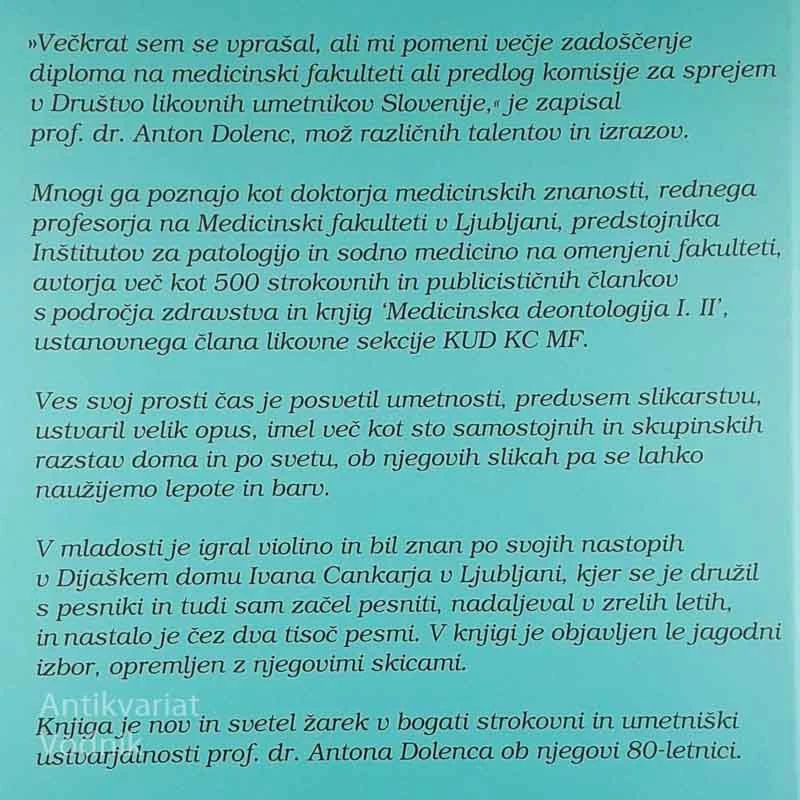 HARFA V MOLU, Anton Dolenc