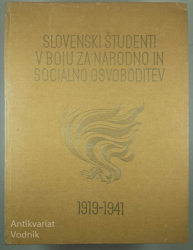 Slovenski študenti v boju za narodno in socialno osvoboditev 1919-41, Ana Benedič