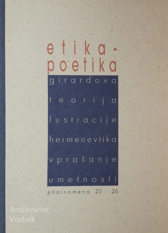 ETIKA – POETIKA, Phainomena 25-26