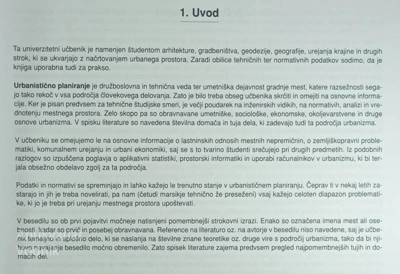 URBANISTIČNO PLANIRANJE, Andrej Pogačnik