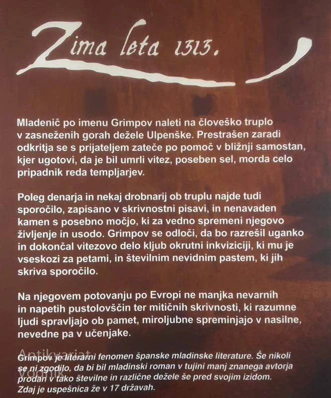 GRIMPOV; NEVIDNA POT, Rafael Álbos