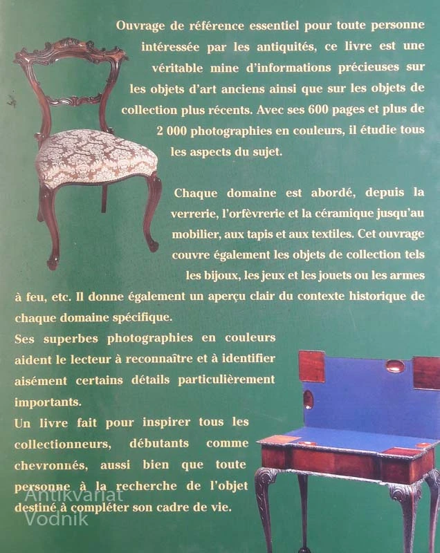 LES ANTIQUITES – GUIDE DU CHINEUR