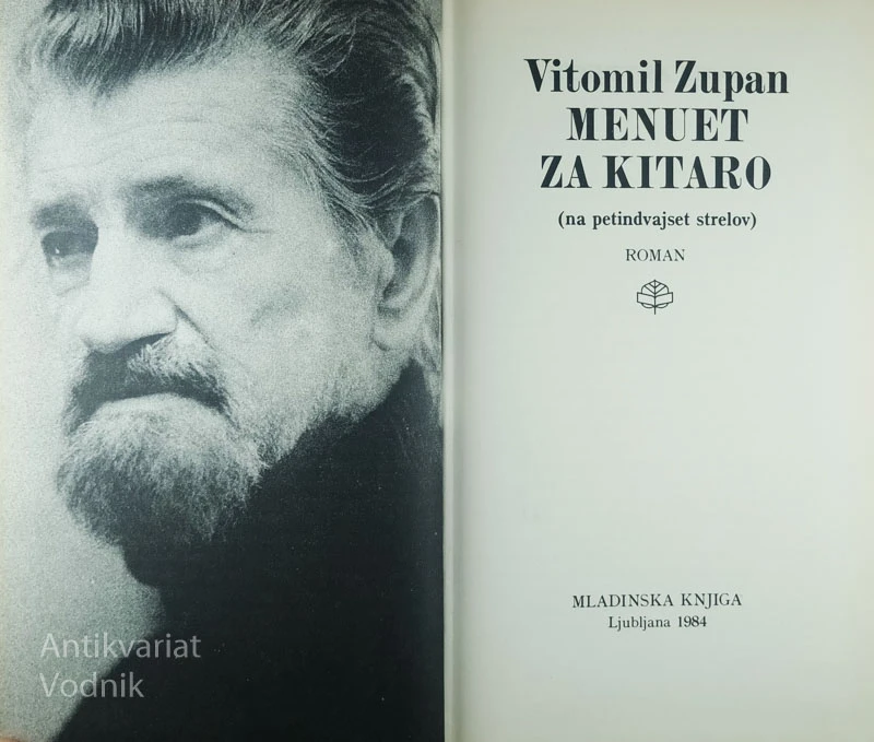 MENUET ZA KITARO, Vitomil Zupan