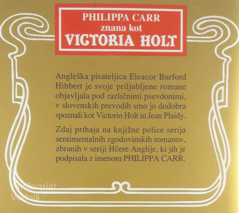 HČERE ANGLIJE, Philippa Carr (Victoria Holt)