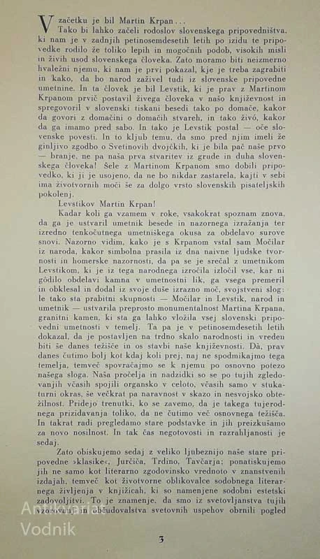 MARTIN KRPAN, Fran Levstik