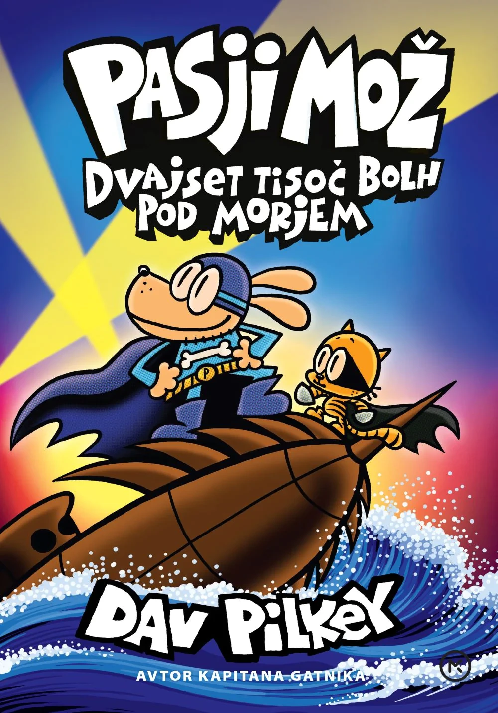 Pasji mož: Dvajset tisoč bolh pod morjem (11. knjiga), Dan Pilkey