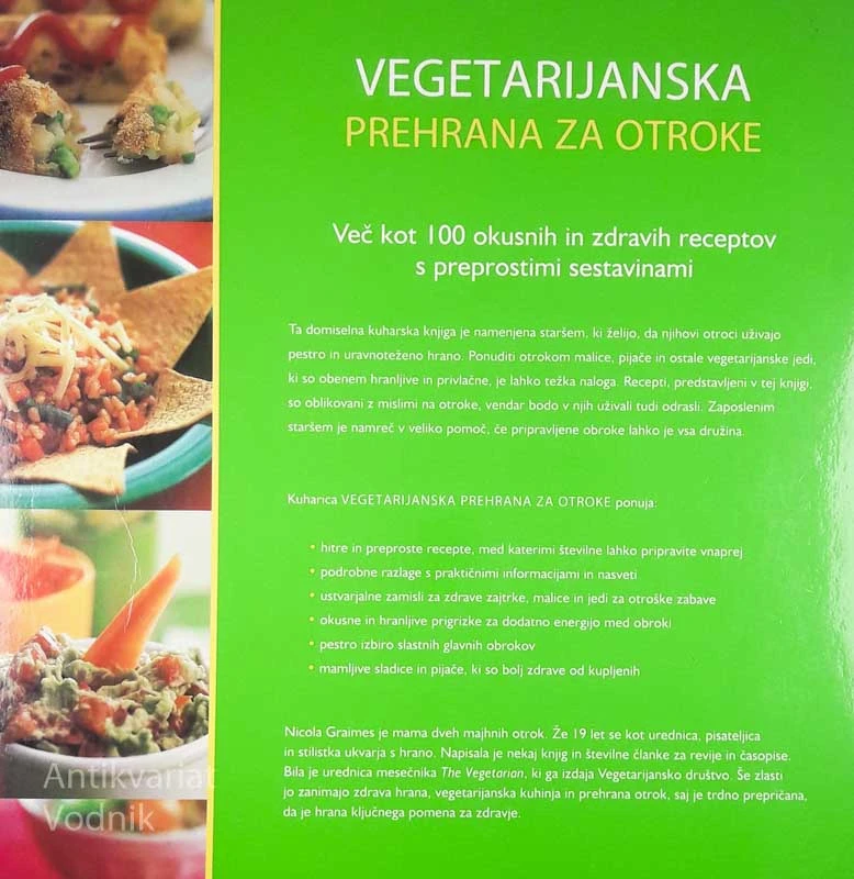 VEGETARIJANSKA PREHRANA ZA OTROKE, Nicola Graimes
