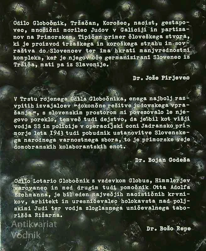 DVA MILIJONA SMO JIH POSPRAVILI; ODILO GLOBOČNIK – HITLERJEV MENEDŽER SMRTI, Johannes Sachslehner