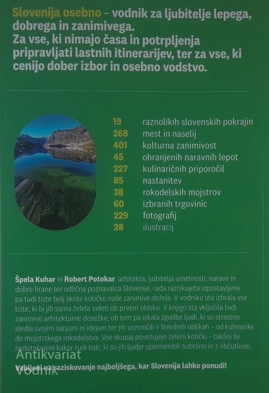 SLOVENIJA OSEBNO, Špela Kuhar in Robert Potokar