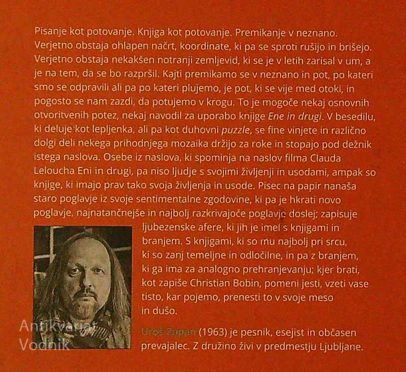 ENE IN DRUGI, Uroš Zupan
