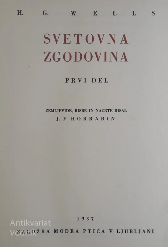 SVETOVNA ZGODOVINA, H. G. Wells, 3. deli