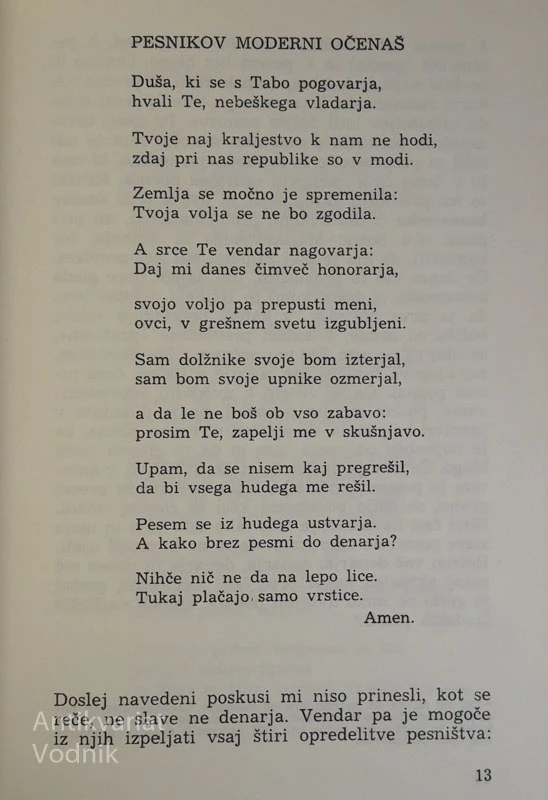 MALA ČITANKA, Kajetan Kovič