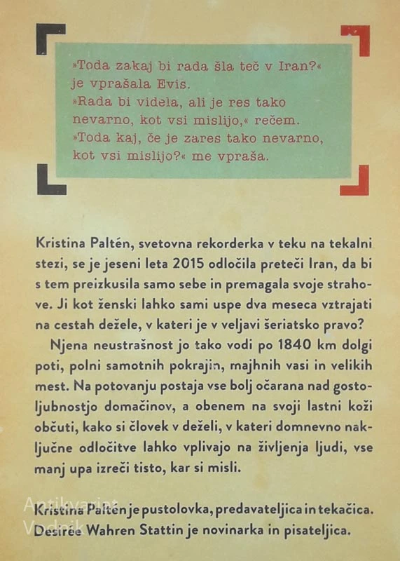 BREZ STRAHU, Kristina Palten in Desiree Wahren Sattin