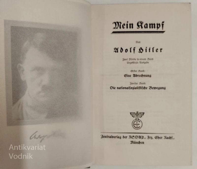 MEIN KAMPF, Adolf Hitler