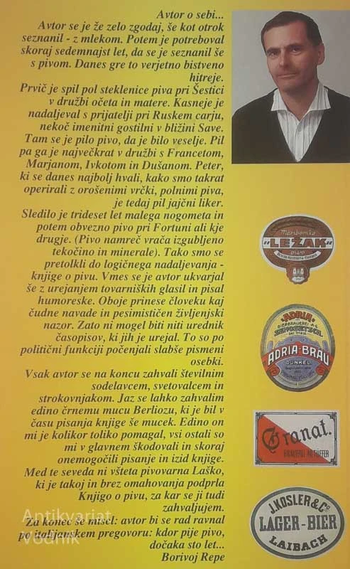 KNJIGA O PIVU, Borivoj Repe