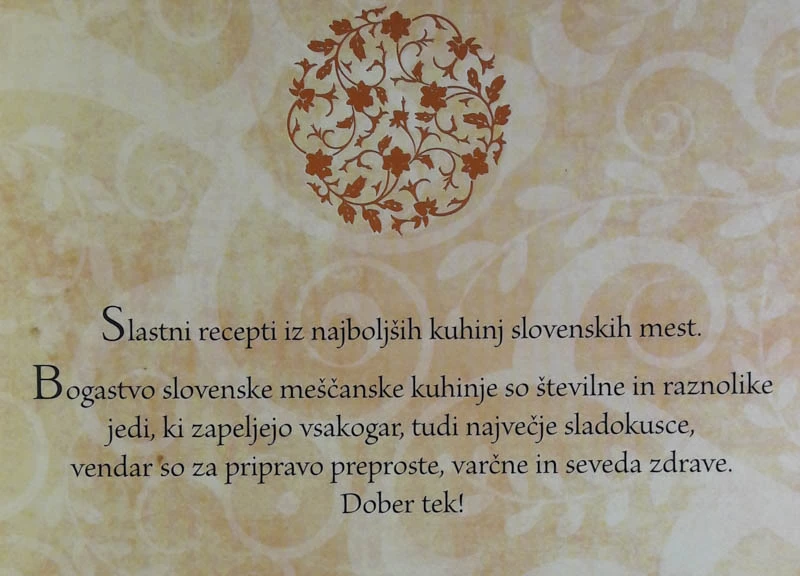 SLOVENIJA: IZBRANA MEŠČANSKA KUHINJA, avtor Boris Kuhar