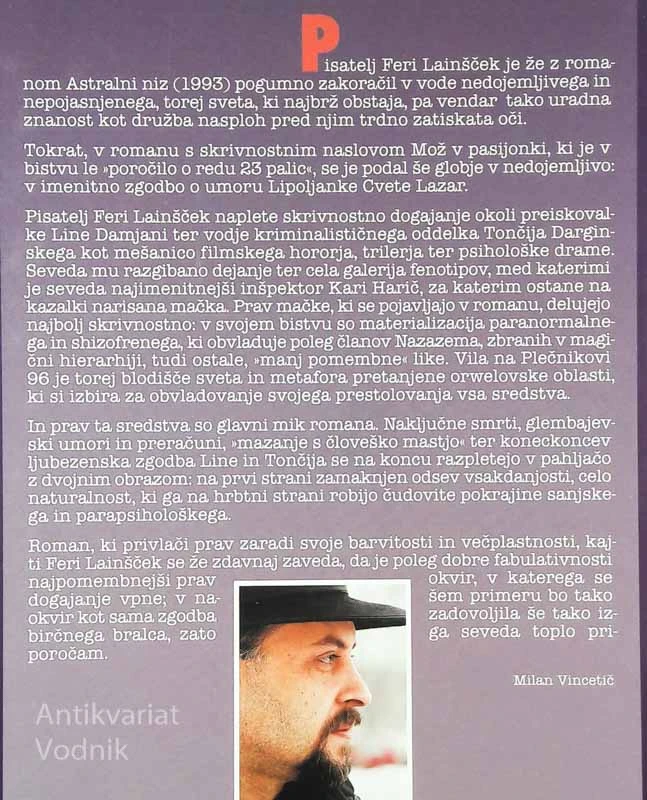 MOŽ V PASIJONKI, Feri Lainšček