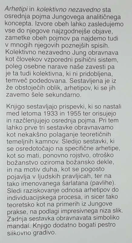 ARHETIPI IN KOLEKTIVNO NEZAVEDNO, C. G. Jung