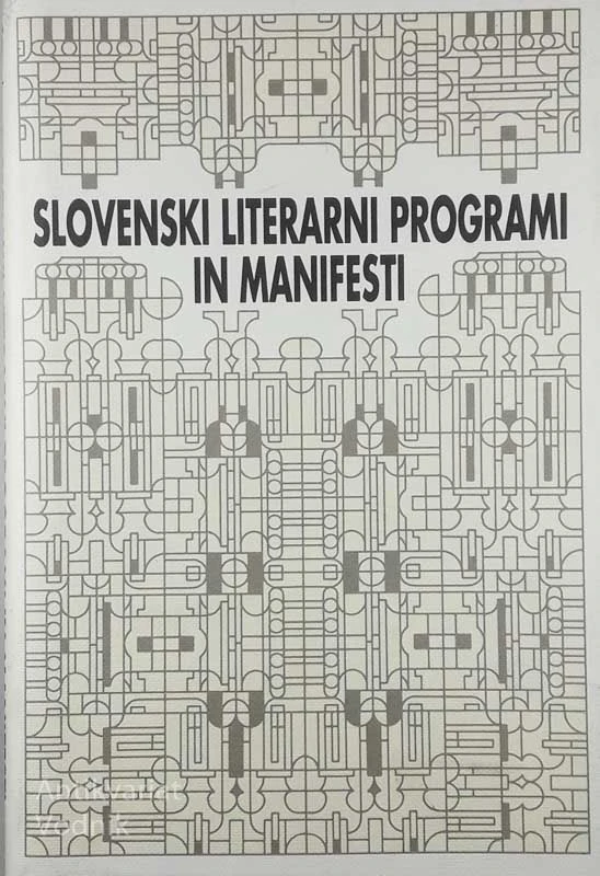 SLOVENSKI LITERARNI PROGRAMI IN MANIFESTI