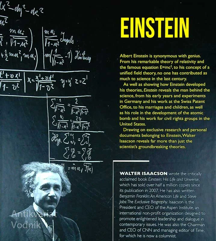 EINSTEIN; THE MAN, THE GENIUS, AND THE THEORY OF RELATIVITY, Walter Isaacson
