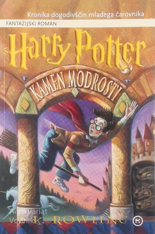 HARRY POTTER IN KAMEN MODROSTI, J. K. Rowling