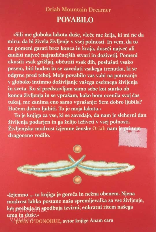 POVABILO, Oriah Mountain Dreamer