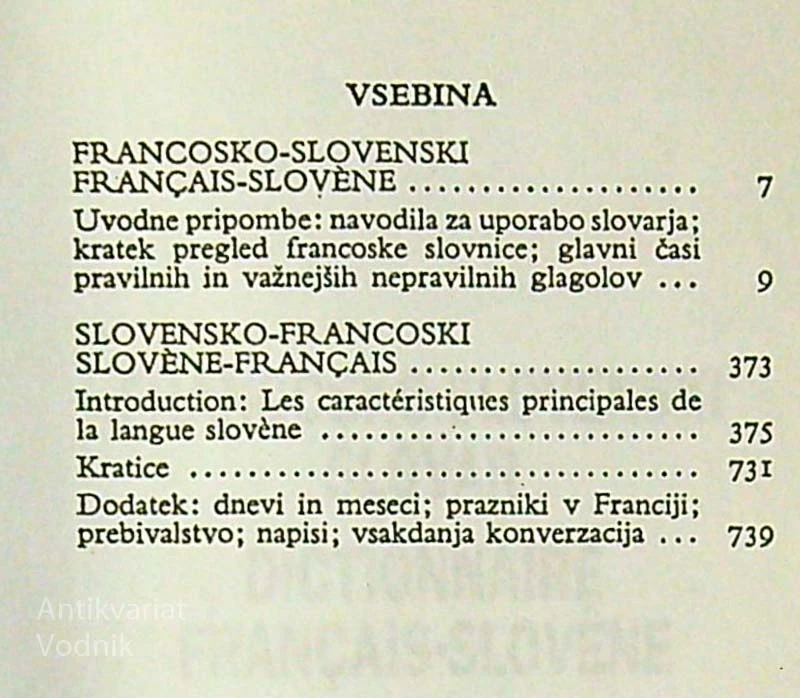 FRANCOSKO – SLOVENSKI, SLOVENSKO – FRANCOSKI MODERNI SLOVAR