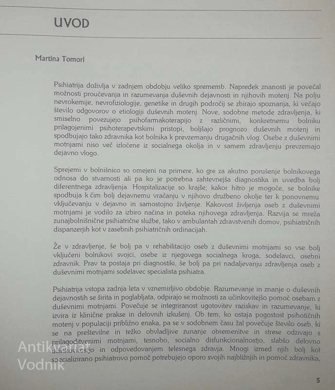 PSIHIATRIJA, Slavko Ziherl in Martina Tomori