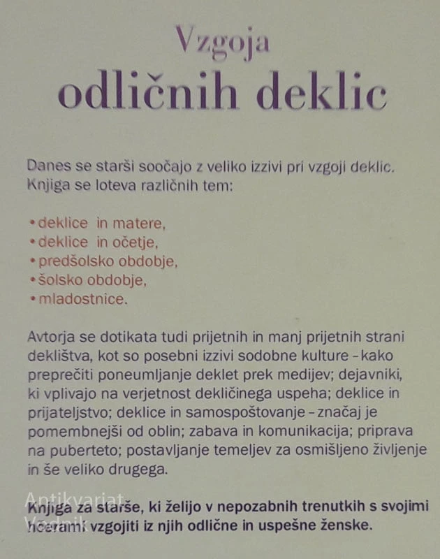 VZGOJA ODLIČNIH DEKLIC Ian in Mary Grant
