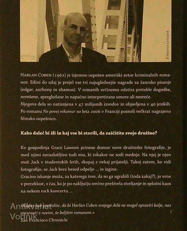 SAMO EN POGLED, Harlan Coben