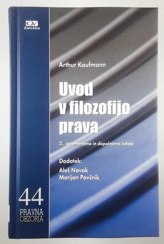 UVOD V FILOZOFIJO PRAVA, Arthur Kaufmann