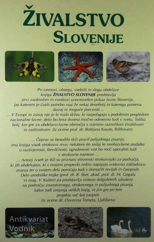 ŽIVALSTVO SLOVENIJE