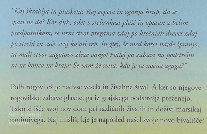 POLH ROGOVILEŽ, Uroš Grilc (ilustrirala Maša Kozjek)