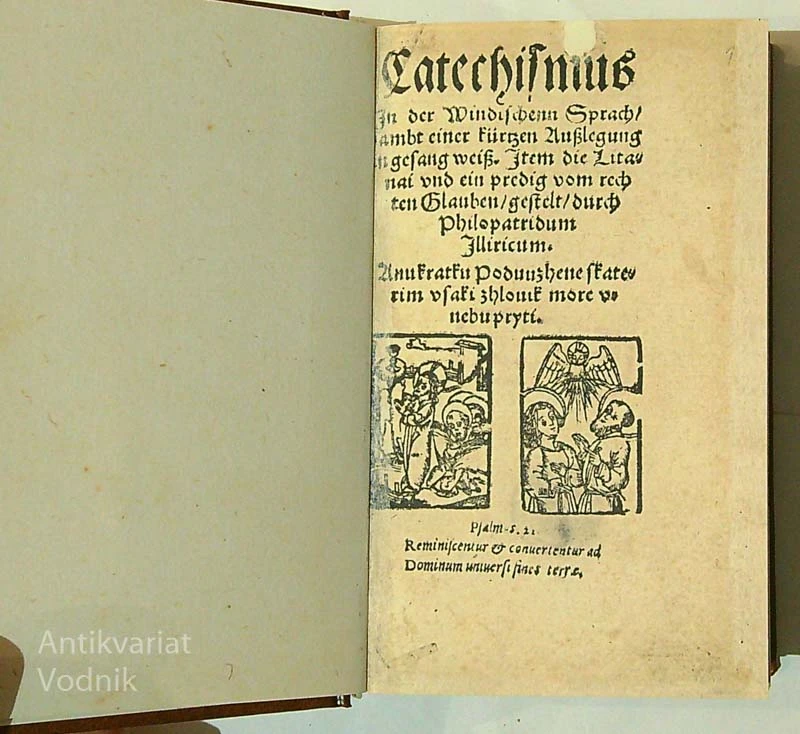 KATEKIZEM 1550, ABECEDARIJ 1550, ABECEDARIJ 1555; FAKSIMILE, Primož Trubar